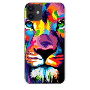 Coque Lion Multicolore - AnimaCase